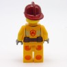 Lego CTY0279 Figurine Homme Pompier City 4209 Jambes un peu abimées