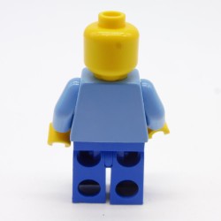 Lego CTY0422 Figurine Homme Employé Aéroport City 60022 Jambes un peu abimées