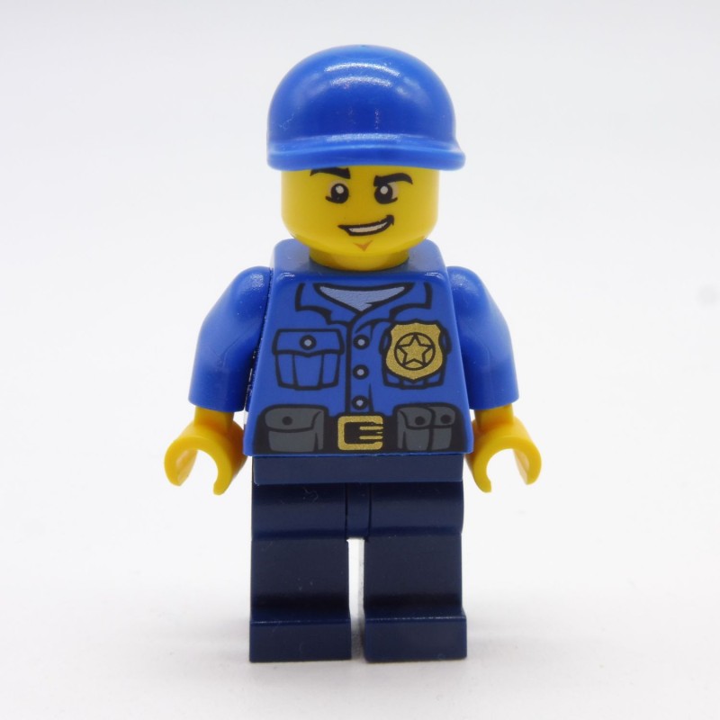 Lego LEG0339 CTY0454 Figurine Homme Policier City 60044