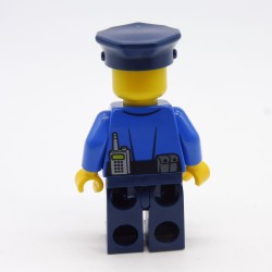 Lego CTY0476 Figurine Homme Policier City 60044 Tête un peu usée