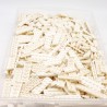 Lego LEG0562 Gros Lot de Bricks Briques Plates Plaques Blanc White Mix Size 50g Vrac