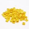 Lego LEG0623 100X 3070b Tile 1x1 Yellow Yellow