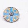 Playmobil 14446 Round Viking Shield Sticker poorly placed