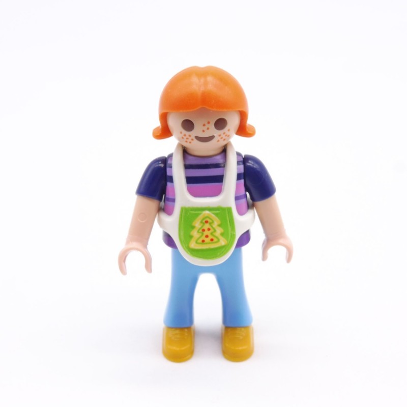 Playmobil 35840 Blue and Purple Girl Christmas Tree Apron 71088