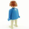 Playmobil Homme Bleu et Gris Vintage 3324 3232 3401 3539