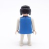 Playmobil Femme Blanc et Bleu Bras Blancs