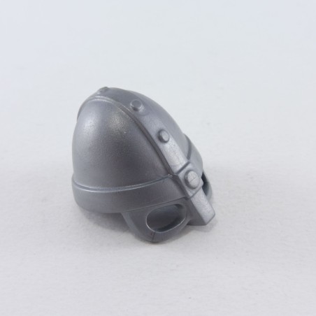 Playmobil 7847 Playmobil Casque de Chevalier Médiéval Barbare Gris