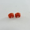 Playmobil 29300 Playmobil Pair of Orange Fur Cuffs