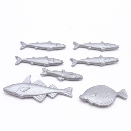 Playmobil 36315 Lot de 7 Poissons