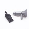 Playmobil 36432 Walkie Talkie and Megaphone Silver