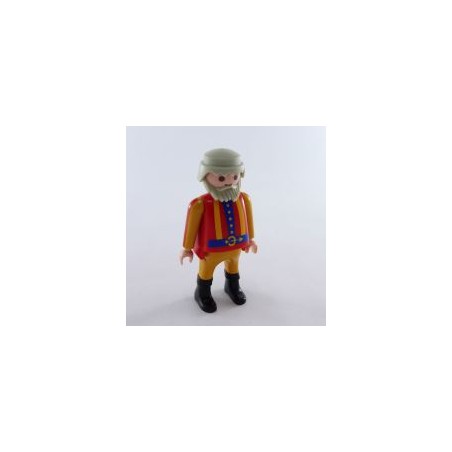 Playmobil 1490 Playmobil Homme Chevalier Jaune Rouge et Bleu Gros Ventre