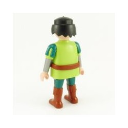 Playmobil Man Knight of the Green Dragon Brown Boots