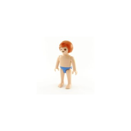 Playmobil 14954 Playmobil Enfant Garçon Maillot de Bain Bleu Moderne 4858