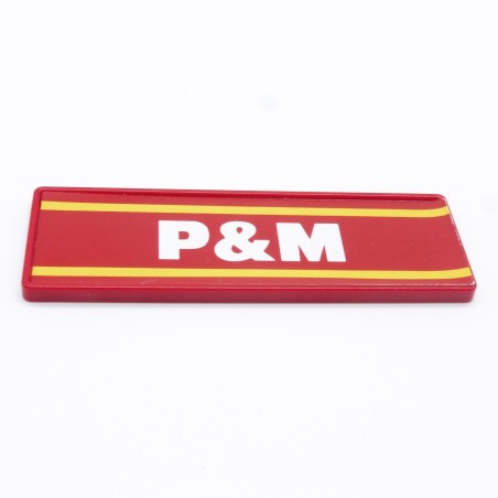 Playmobil 36624 P&M Red Sign