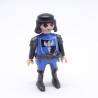 Playmobil 36695 Man Knight Black Blue and Gray Gray Ax