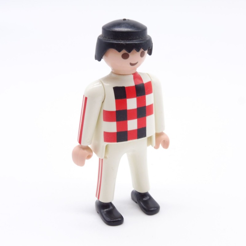 Playmobil 36733 Homme Blanc Rouge Noir