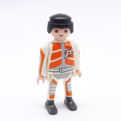 Playmobil 36738 Homme Blanc et Orange Top Agent 4875