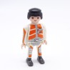 Playmobil 36738 Man White and Orange Top Agent 4875