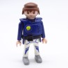 Playmobil 36744 Homme Bleu et Blanc Plastron Bleu Grosses Chaussures