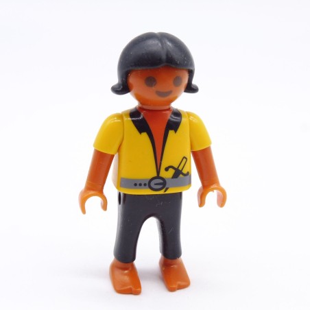 Playmobil 36753 Enfant Fille Hispanique Jaune et Noir 4331