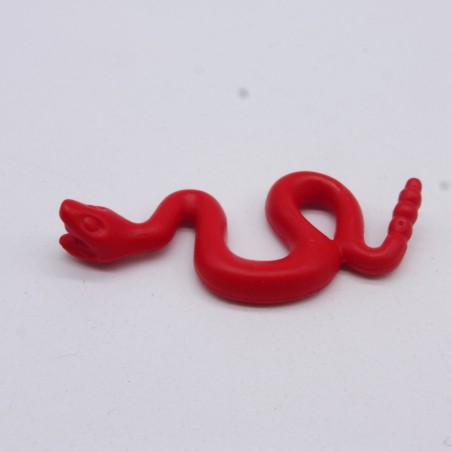 Playmobil 36770 Serpent à Sonnette Rouge