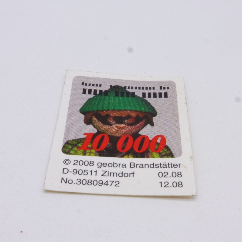 Playmobil 36821 Sticker Original Panneau Avis de Recherche