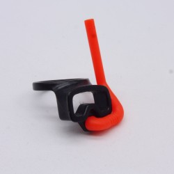 Playmobil 36822 Black Diving Mask with Orange Snorkel