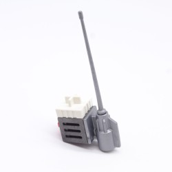 Playmobil 36883 Antenna with System X Rotating Beacon Support