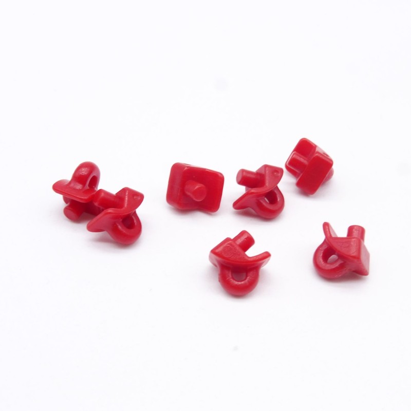 Playmobil 36912 Lot de 7 Attaches Rouges