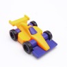 Playmobil 36931 Voiture de Course Jouet Enfant Orange et Bleue