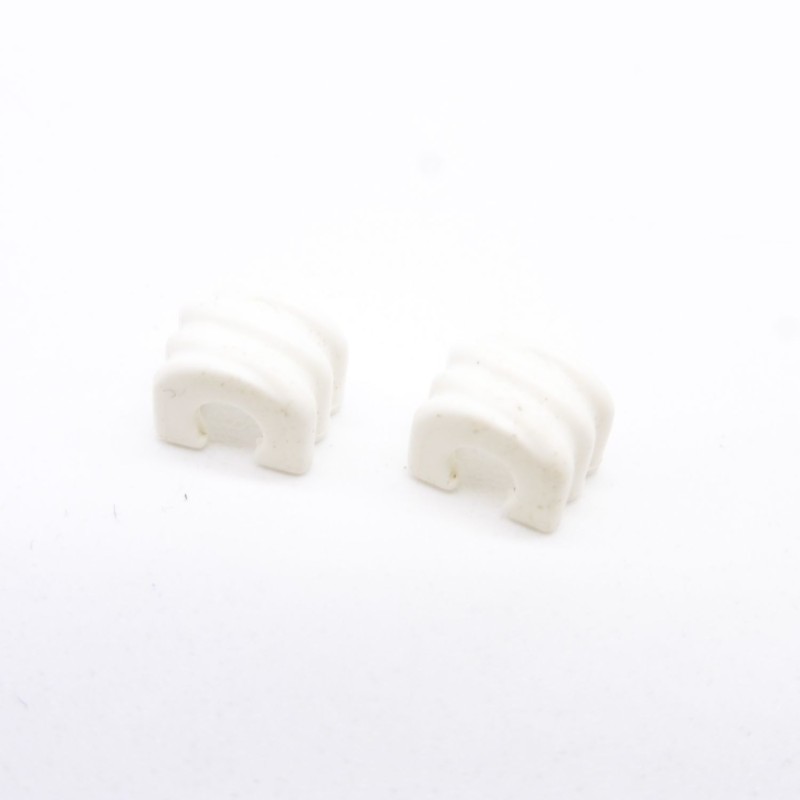 Playmobil 37015 Pair of White Striated Cuffs