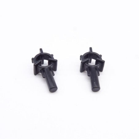 Playmobil 37020 Lot de 2 Petites antennes Noires  3081 3186 3282 3353 3886 4880