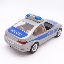 Playmobil Voiture de Police 5179 bon état un peu sale à l'intérieur Lumières ok