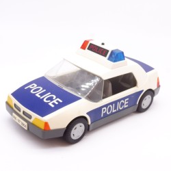Playmobil 37083 Police car 3904 yellowed and a little dirty Lights ok