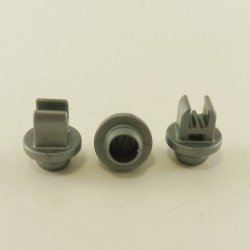 Playmobil 24278 Playmobil Set of 3 Gray System X Fasteners with Clamps