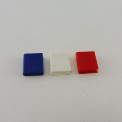 Playmobil 12105 Playmobil Lot de 3 Livres Bleu Blanc Rouge