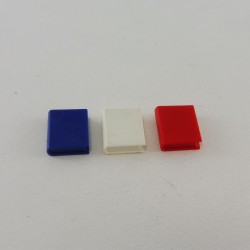Playmobil 12105 Playmobil Set of 3 Blue White Red