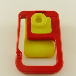 Playmobil 23308 Playmobil Clip de Ceinture Rouge et Jaune pour Petits Véhicules 4342 5162 4341