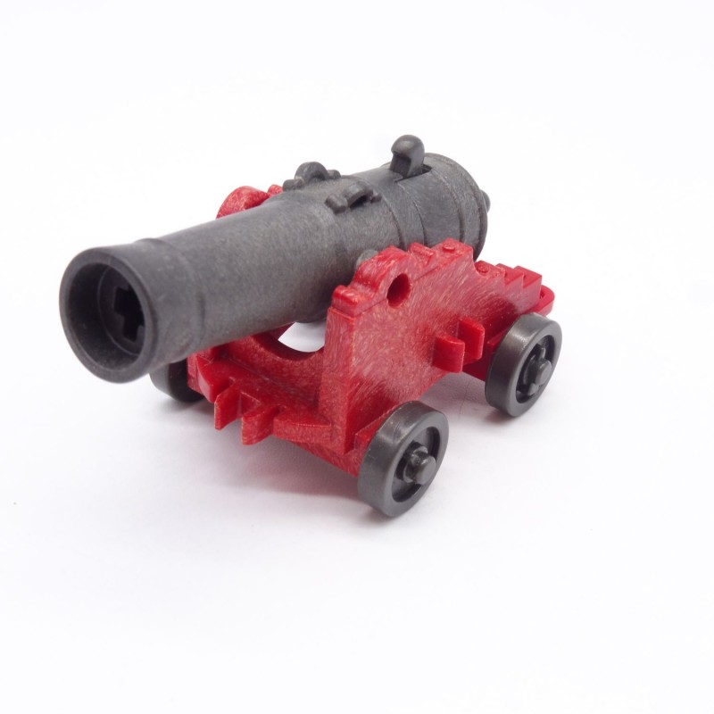 Playmobil 37104 Red and Grey English Pirate Cannon