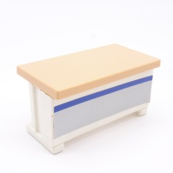 Playmobil 37114 Bureau Marron et Blanc