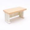 Playmobil Brown and White Desk