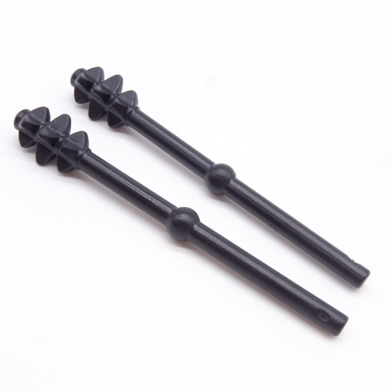 Playmobil 37117 Set of 2 Black Projectiles for Ballista or Cannon