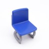 Playmobil 37183 Chaise de Bureau Bleue