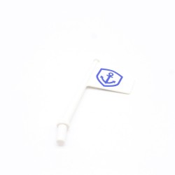 Playmobil 37253 White Flag Blue Anchor