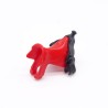 Playmobil 37309 Selle Cheval Rouge avec porte armes 4217 5832 5836 5864