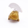 Playmobil 8237 Broken Gold Roman Soldier Helmet with White Feather