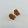 Playmobil 29268 Playmobil Lot de 2 Protections Poignets Marron Gladiateur