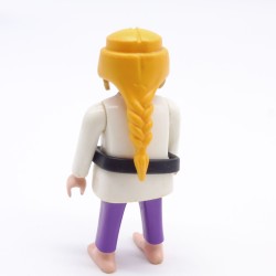 Playmobil Femme Pirate Violet et Blanc Ceinture noire Pieds nus