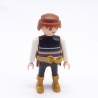 Playmobil 10184 Viking Man Black and Brown Golden Boots