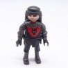 Playmobil 12146 Homme Chevalier du Loup Noir et Rouge Ceinture noire